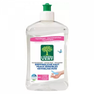 L'ARBRE VERT Dishwashing Liquid Sensitive Skin (500ml)