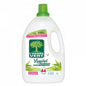 L'ARBRE VERT Öko Flüssigwaschmittel 44 Waschgänge Vegetal Freshness 2L 