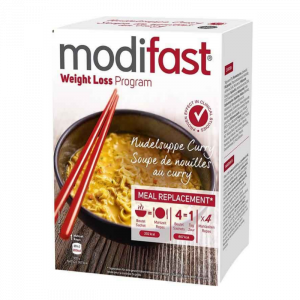 modifast Weight Loss Programm soupe de nouilles au curry (4x55g)