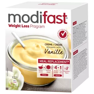 modifast Crème Programme Perte de Poids Vanille (8x55g)