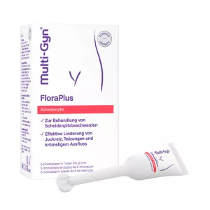 Multi-Gyn FloraPlus Verpackung von Vitamister, natürliche Pilzbehandlung.