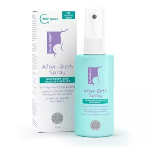 Multi-Mam After-Birth Spray bottle with packaging, providing soothing postpartum care.