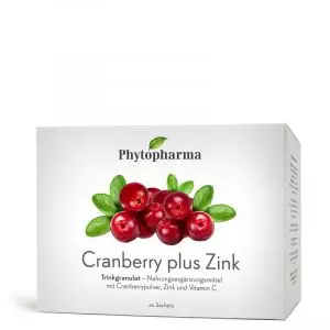 Phytopharma Cranberry plus Zink Beutel (20 Stk)