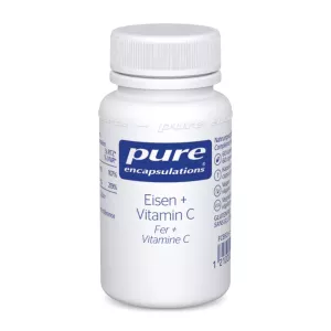 Jetzt online kaufen in der Schweiz: Pure Encapsulations Eisen + Vitamin C Flasche, für Immun- und Energieunterstützung bei vitamister.ch.