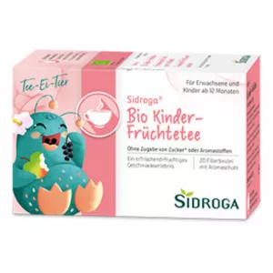 Sidroga Bio Kinder-Früchtetee
Organic kids fruit tea
Infusion de fruits bio pour les enfants