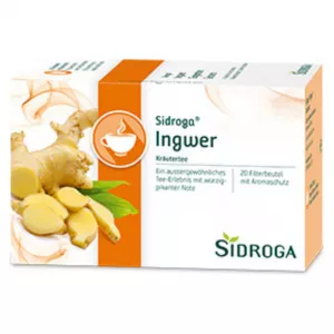 Sidroga Ingwer tee
ginger tea
The Gingembre 