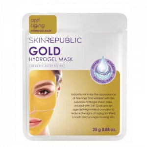 Skin Republic 24K Gold Hydrogel Masque de Feuille de Visage (25 g)
