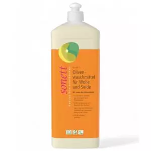 Sonett Olivenwaschmittel Wolle & Seide, 1L Flasche. Kaufen Sie natürliche Waschmittel online bei vitamister in der Schweiz.
