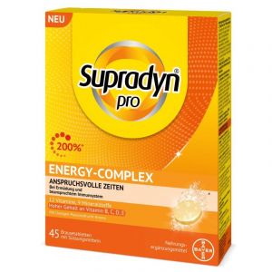 Supradyn Pro Energy-Complex effervescent tablets (45 pieces)