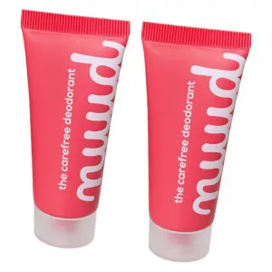 nuud Deo cream (19-20 weeks supply) - Smarter Pack Pink tubes (2x20 ml)
