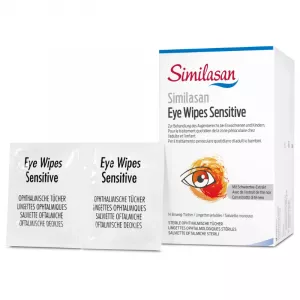 Similasan Eye Wipes Sensitive 140 lingettes