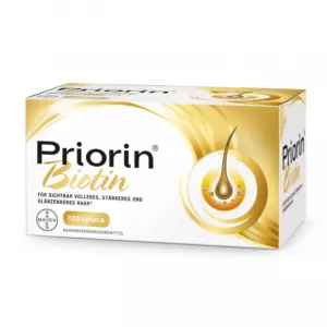 Priorin Biotin Capsules 120 Count