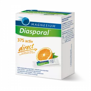 Magnesium Diasporal Magnesium 375 Activ Direct Orange Sticks (60 Stück)
